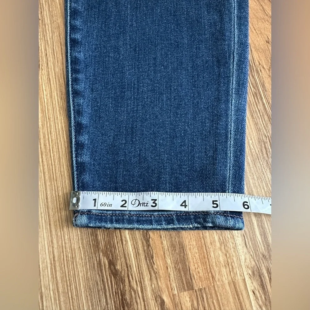 Pistola Aline High Rise Skinny Jeans Medium Wash Blue Stretch Sz 32